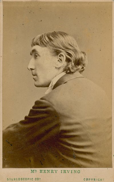 Henry Irving, oyuncu by English Photographer