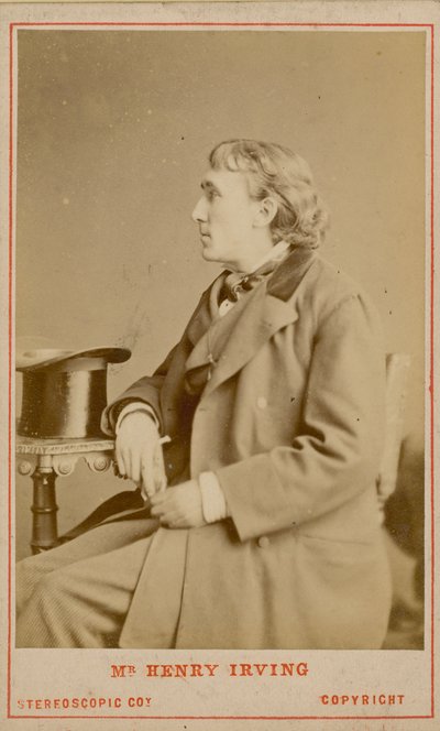 Henry Irving, oyuncu by English Photographer