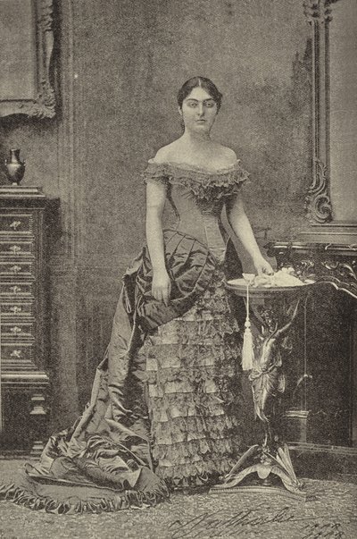 Majesteleri Sırbistan Kraliçesi by English Photographer