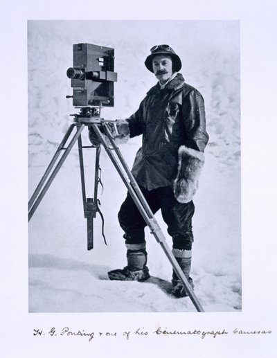Herbert Ponting (1870-1935) Kaptan Scott liderliğindeki Güney Kutbu