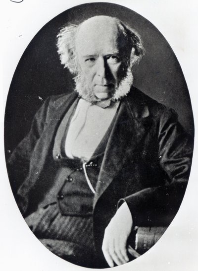 Herbert Spencer (1820-1903) by English Photographer