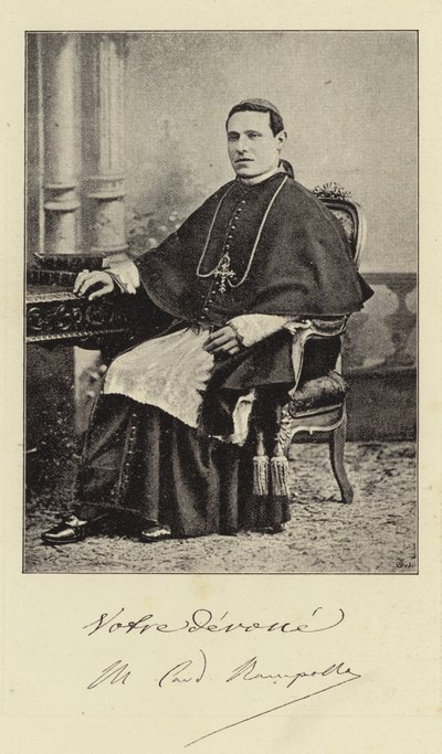 Ekselansları Kardinal Rampolla by English Photographer