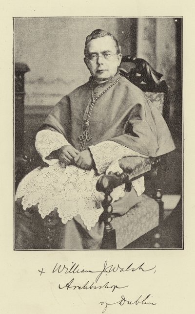 Ekselansları Dr Walsh, Dublin Başpiskoposu by English Photographer