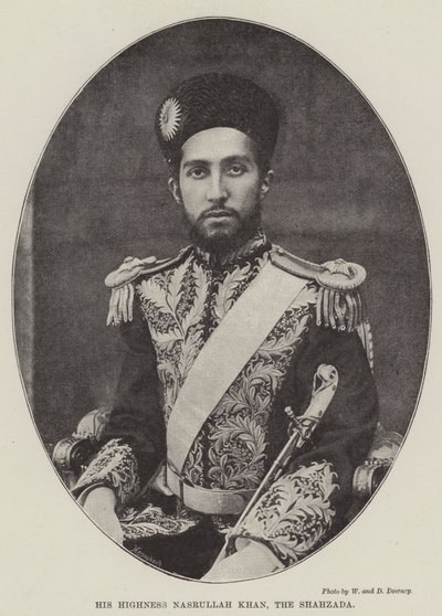 Ekselansları Nasrullah Han, Şehzade by English Photographer
