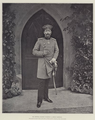 İmparatorluk Majesteleri II. Wilhelm, Alman İmparatoru by English Photographer
