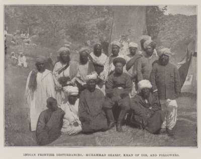 Hindistan Sınır Bozuklukları, Muhammed Şerif, Dir Hanı ve Takipçileri by English Photographer