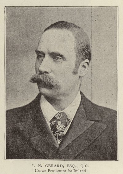 JN Gerard, Esquire, QC by English Photographer