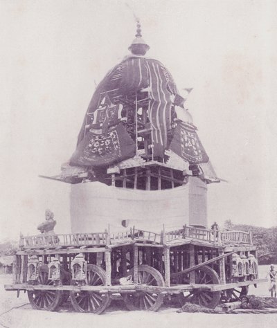 Jagannath Araba, Puri by English Photographer