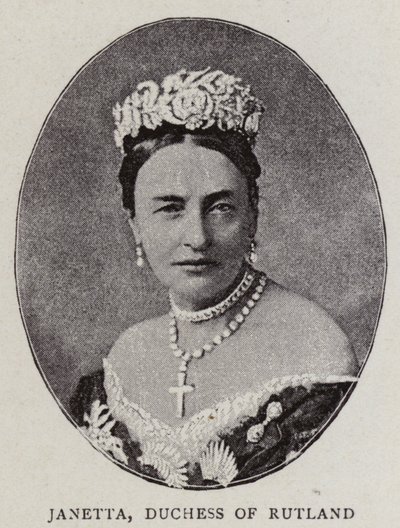 Janetta, Rutland Düşesi by English Photographer
