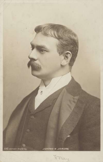Jerome K Jerome (1859-1927), İngiliz yazar by English Photographer