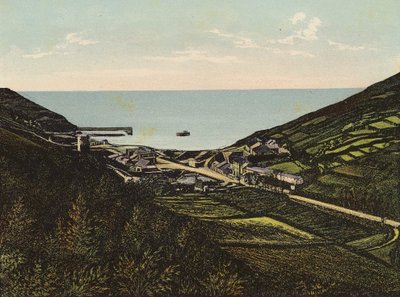 Jersey: Greve de Lecq (renkli fotoğraf) by English Photographer