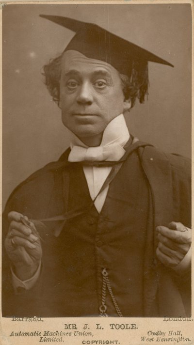 John Lawrence Toole, oyuncu by English Photographer
