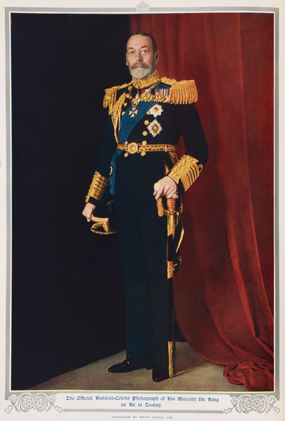 1935 yılında Kral V. by English Photographer