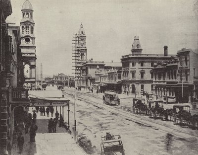 Kral William Caddesi, Adelaide by English Photographer