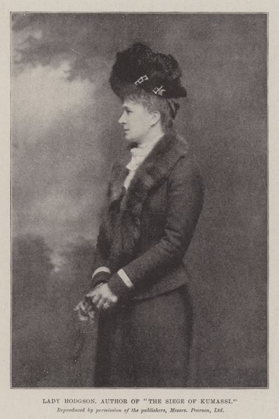 Lady Hodgson, Kumassi Kuşatması