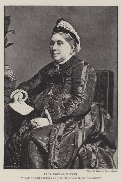 Lady Ingram-Watkin, Illustrated London News