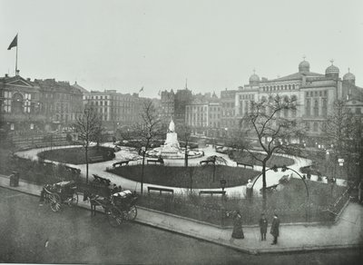 Leicester Square, Westminster LB: kuzey doğuya bakış, 1896 by English Photographer