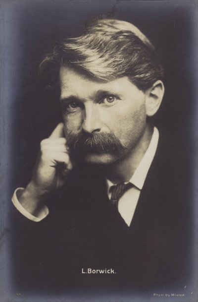 Leonard Borwick, İngiliz konser piyanisti (1868-1925) by English Photographer