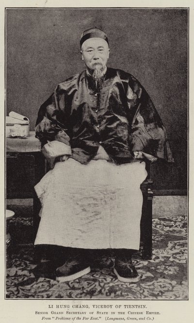Li Hung Chang, Tientsin Valisi by English Photographer