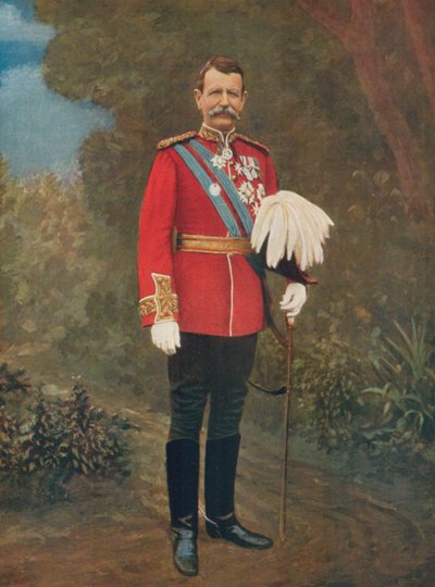 Korgeneral Sir Charles Warren, Komutan 5. Tümen, Güney Afrika Saha Kuvvetleri by English Photographer
