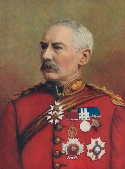 Korgeneral Sir Charles William Wilson by English Photographer