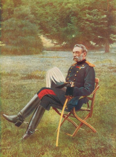 Korgeneral Sir Francis Clery. Komutan İkinci Tümen, Güney Afrika by English Photographer