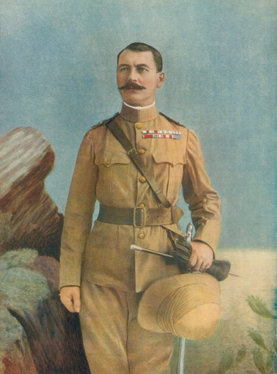 Korgeneral Sir H. M. L. Rundle, Komutan 8. Tümen, Güney Afrika Saha Kuvvetleri by English Photographer