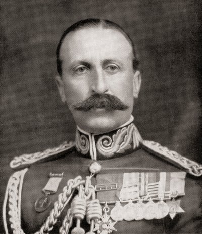 Korgeneral Sir Edwin Alfred Hervey Alderson, The Illustrated War News, 1915 by English Photographer