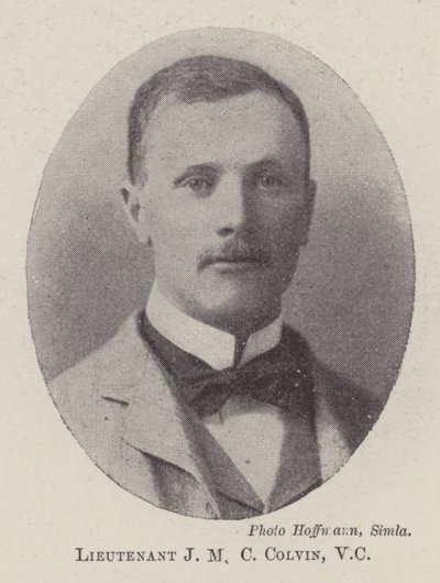 Teğmen JMC Colvin, VC by English Photographer