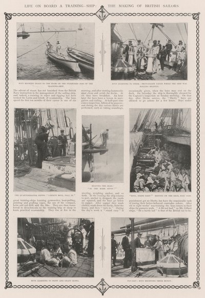 Bir Eğitim Gemisinde Yaşam, İngiliz Denizcilerin Yapımı by English Photographer