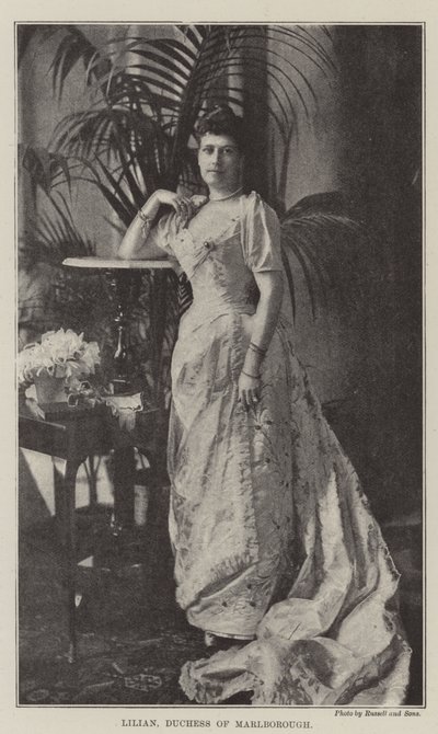 Lilian, Marlborough Düşesi by English Photographer