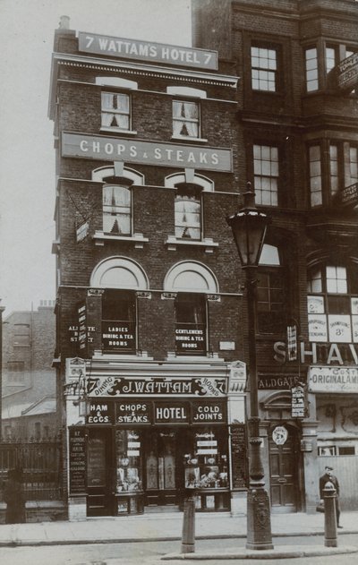 Londra Pirzola ve Biftek Dükkanı, Wattams Hotel by English Photographer