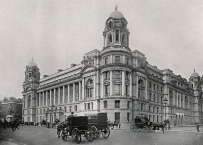 Londra: Savaş Ofisi, Whitehall (s/b fotoğraf) by English Photographer