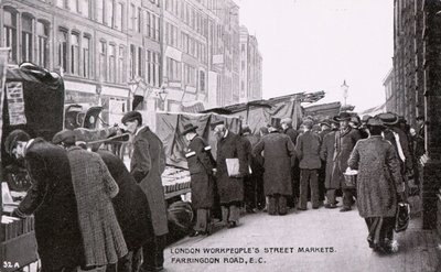 Londra işçileri sokak pazarları by English Photographer