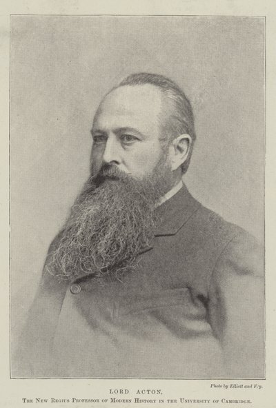 Lord Acton, Cambridge Üniversitesi