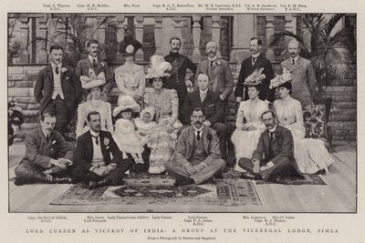 Lord Curzon, Hindistan Valisi, Simla Viceregal Lodge