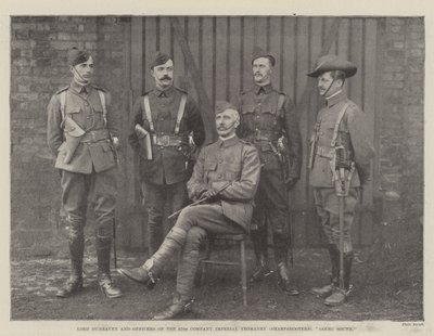 Lord Dunraven ve 67. Bölük Imperial Yeomanry