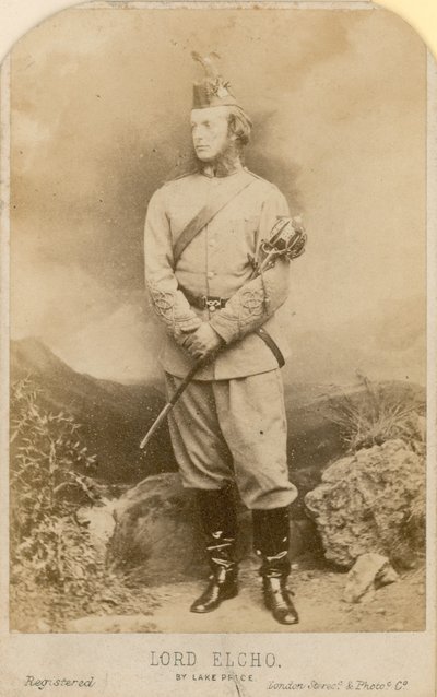 Lord Elcho, Ulusal Tüfek Derneği Organizatörü by English Photographer