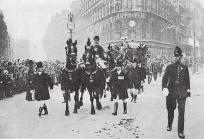Lord Mayor#39;s Show, Londra (s/b fotoğraf) by English Photographer