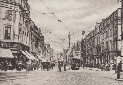 Lord Street, Liverpool (s/b fotoğraf) by English Photographer