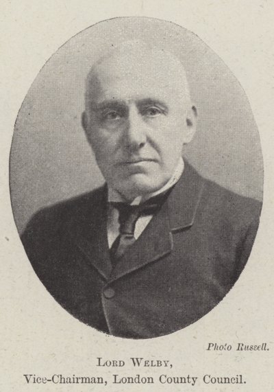 Lord Welby, Başkan Yardımcısı, London County Council by English Photographer
