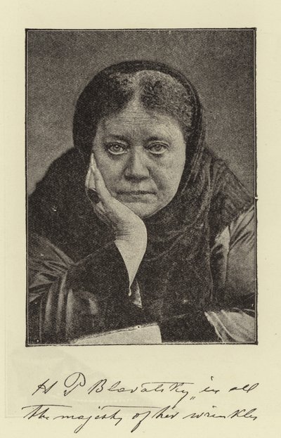 Madam Blavatsky by English Photographer
