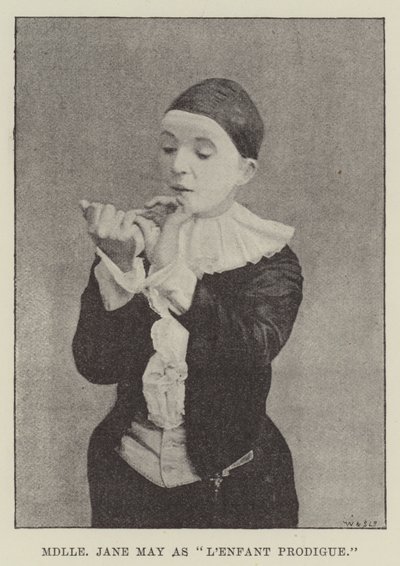 Lenfant Prodigue olarak Matmazel Jane May by English Photographer