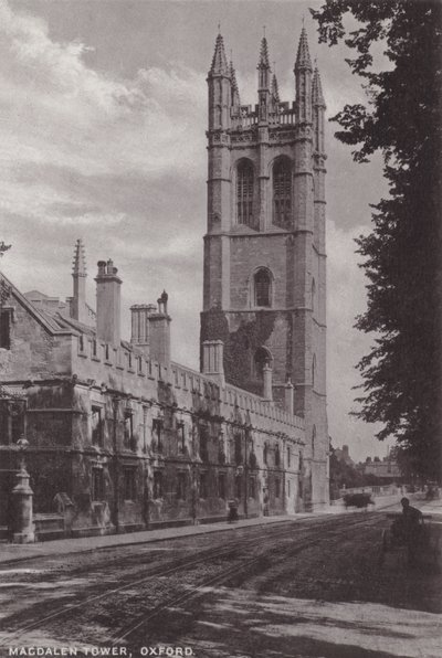 Magdalen Kulesi, Oxford by English Photographer