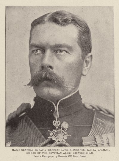 Tümgeneral Horatio Herbert Lord Kitchener, KCB, KCMG, Mısır Ordusu