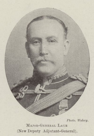 Tümgeneral Laye, Yeni Adjutant-Genel by English Photographer