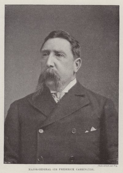 Tümgeneral Sir Frederick Carrington by English Photographer