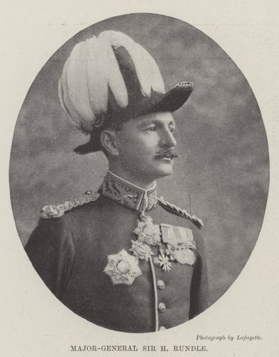 Tümgeneral Sir H Rundle by English Photographer
