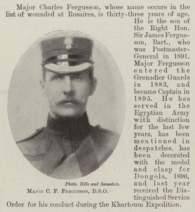 Binbaşı CF Fergusson, DSO by English Photographer