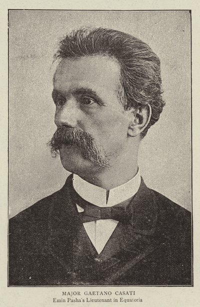 Binbaşı Gaetano Casati by English Photographer